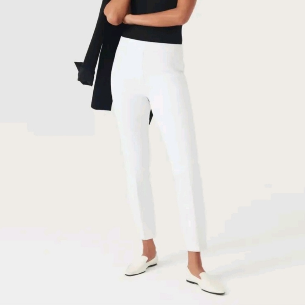 SPANX White Straight Leg Pants